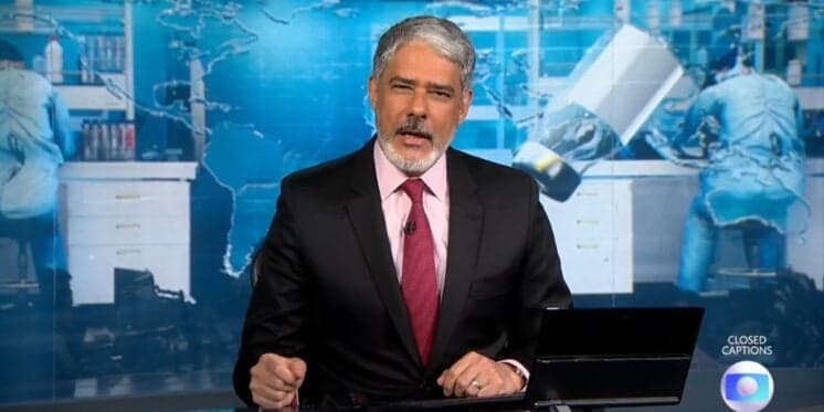 Willian Bonner escancarou nova regra da ANVISA no JN - Foto: Globo