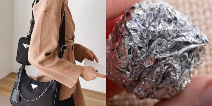 Bizarro: Descubra porque as mulheres estão colocando uma bola de papel alumínio dentro da bolsa
