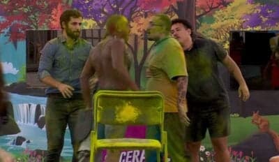Davi e MC Bin Laden se enfrentam após Sincerão no BBB24 (Foto: Reprodução / Globo) Davi e MC Bin Laden se enfrentam após Sincerão no BBB24 (Foto: Reprodução / Globo)