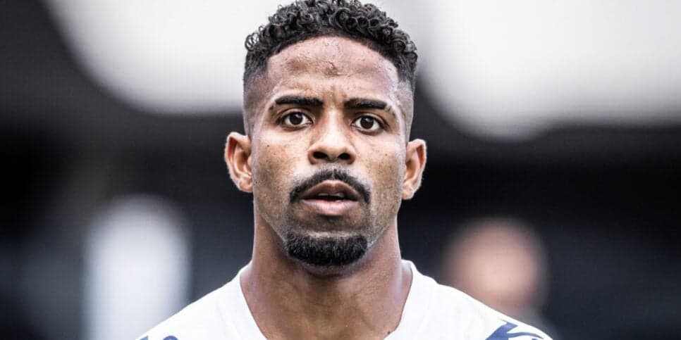 Hayner será desfalque no Santos no duelo contra o Palmeiras - (Foto: Reprodução / Internet)