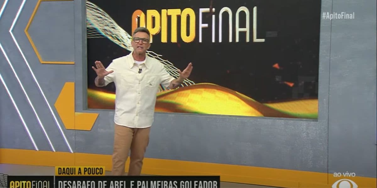 Neto se revoltou com a atitude da Record (Reprodução: Band) Neto se revoltou com a atitude da Record (Reprodução: Band)