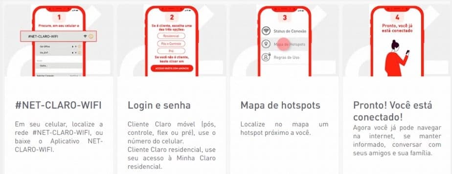 Passo a Passo para acessar internet da Claro para quem é cliente (Foto: Reprodução / Techtudo) Passo a Passo para acessar internet da Claro para quem é cliente (Foto: Reprodução / Techtudo)