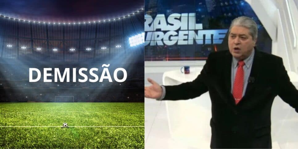Mundo do futebol paralisado: A demissão relâmpago confirmada por Datena às pressas na Band