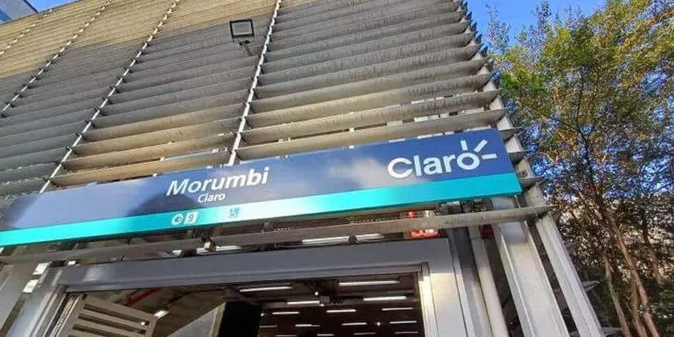 Estação Morumbi Claro (Foto: Reprodução - Tele Sintese) Estação Morumbi Claro (Foto: Reprodução - Tele Sintese)