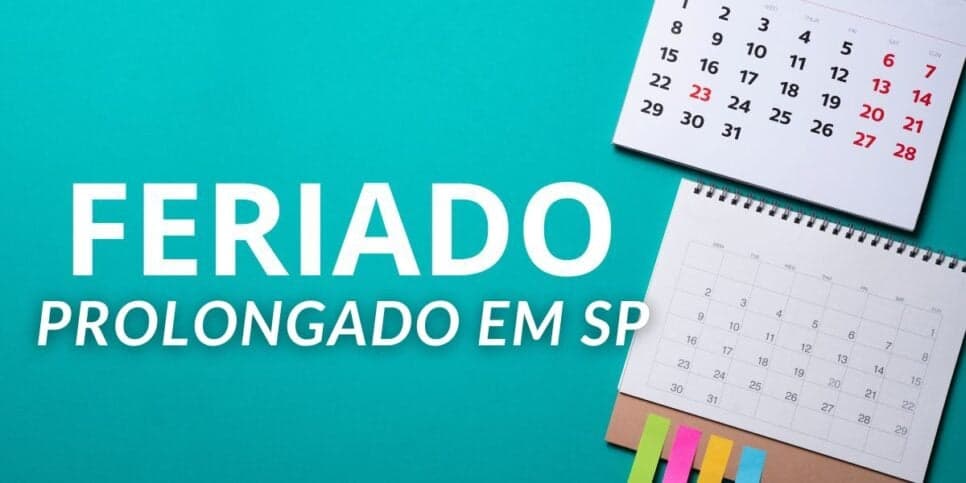 Feriado PROLONGADO é confirmado para SP na próxima segunda (Foto: Internet) Feriado PROLONGADO é confirmado para SP na próxima segunda (Foto: Internet)