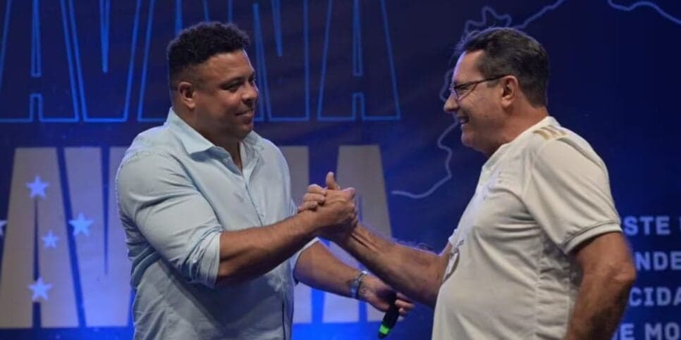 Ronaldo Fenômeno e Pedro Lourenço (Foto: Reprodução / Fred Magno/ O Tempo) Ronaldo Fenômeno e Pedro Lourenço (Foto: Reprodução / Fred Magno/ O Tempo)
