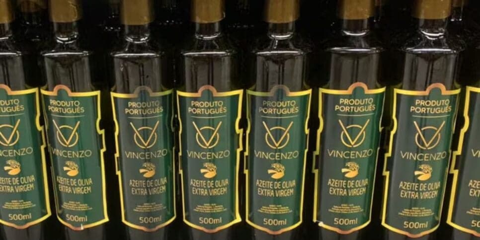 Azeite de Oliva Extra Virgem, marca Vincenzo teve apenas 1 lote afetado (Reprodução: Internet)