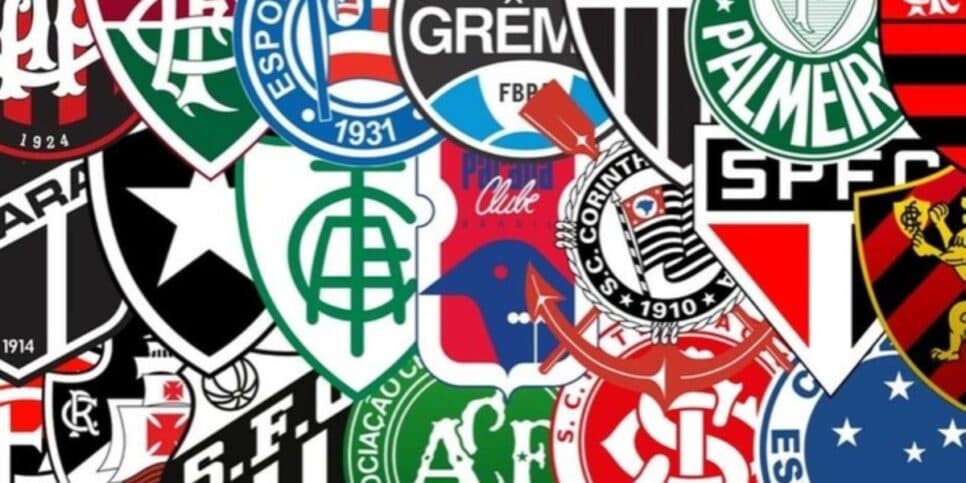 Clubes do futebol brasileiro - (Foto: Reprodução / Internet) Clubes do futebol brasileiro - (Foto: Reprodução / Internet)