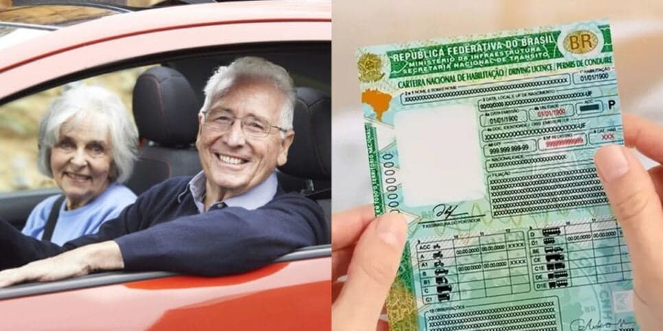 Nova gratuidade melhor que isenção da CNH deixa idosos pulando de alegria (Reprodução: Montagem TV Foco) Nova gratuidade melhor que isenção da CNH deixa idosos pulando de alegria (Reprodução: Montagem TV Foco)