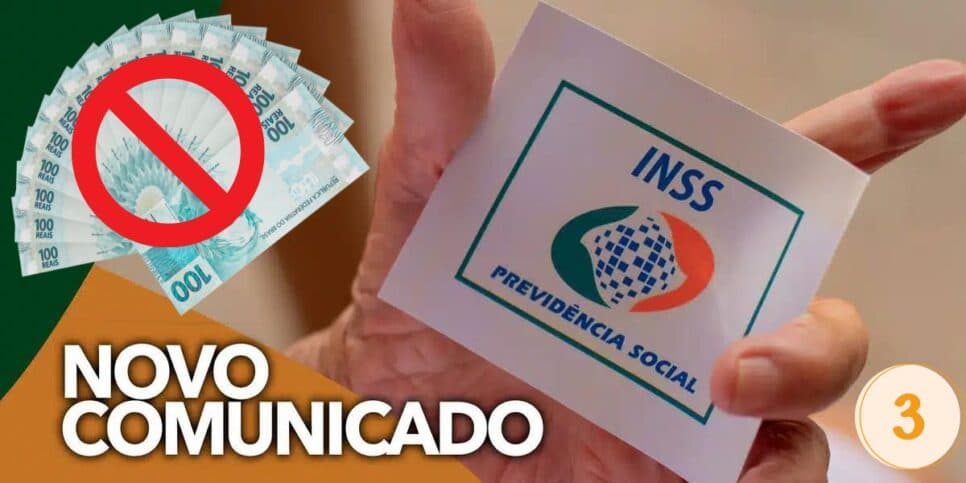 Comunicado do INSS (Foto: Reprodução / Pronatec) Comunicado do INSS (Foto: Reprodução / Pronatec)
