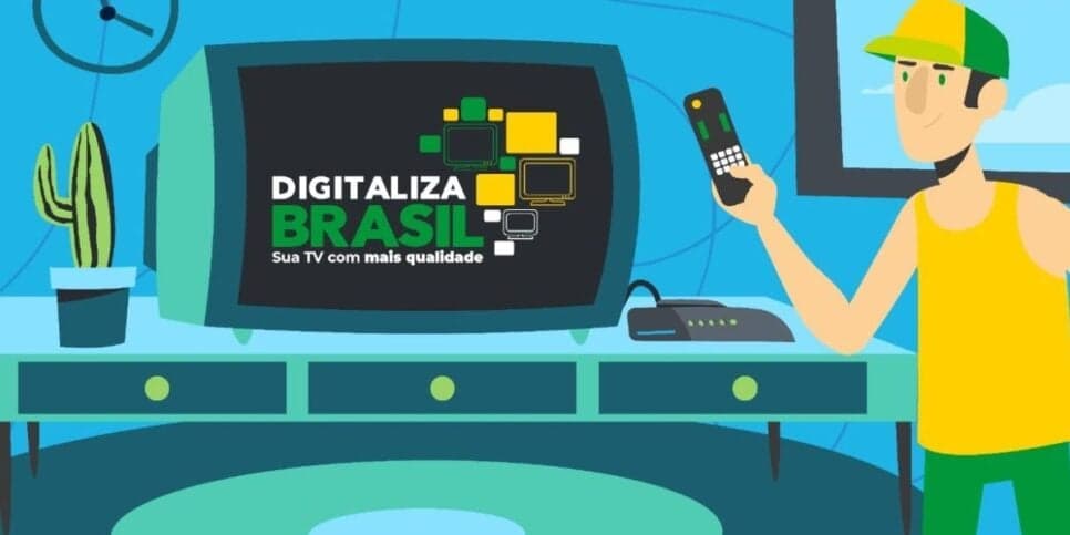 Digitaliza Brasil visa uma melhor qualidade de transmissão aos brasileiros (Reprodução: Governo) Digitaliza Brasil visa uma melhor qualidade de transmissão aos brasileiros (Reprodução: Governo)