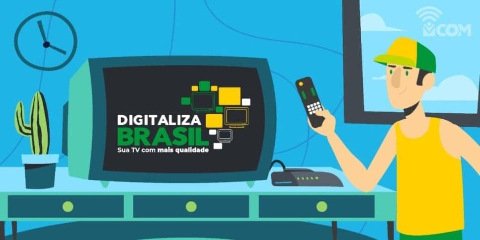 O Digitaliza Brasil quer deixar todos com acesso a TV Digital (Reprodução: Ministério da Comunicação) O Digitaliza Brasil quer deixar todos com acesso a TV Digital (Reprodução: Ministério da Comunicação)