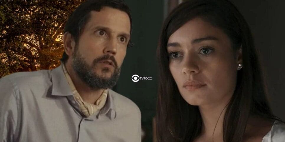 Egídio e Eliana em Renascer (Foto: Reprodução / Globo / Montagem TV Foco) Egídio e Eliana em Renascer (Foto: Reprodução / Globo / Montagem TV Foco)