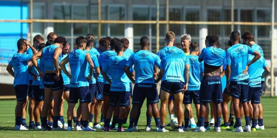 Elenco do Grêmio - (Foto: Reprodução / Internet) Elenco do Grêmio - (Foto: Reprodução / Internet)