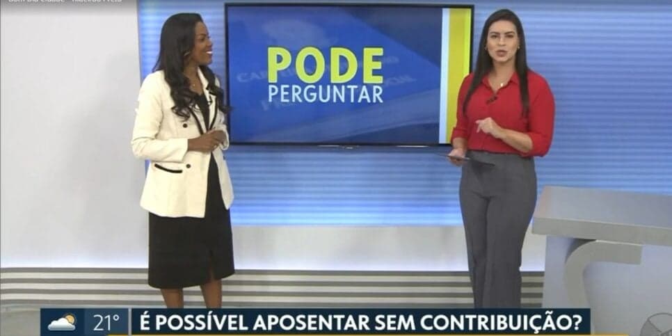 Jornal da Globo levou uma especialista para comentar sobre o benefício (Reprodução: Globo) Jornal da Globo levou uma especialista para comentar sobre o benefício (Reprodução: Globo)