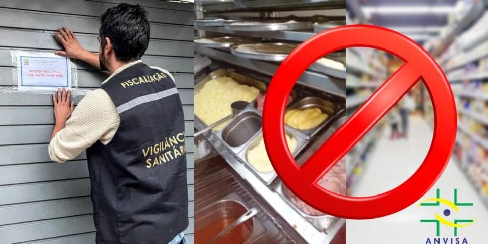 Interdição e 1 tonelada de comida podre: A ordem da Anvisa contra restaurante de shopping, mercado e +1
