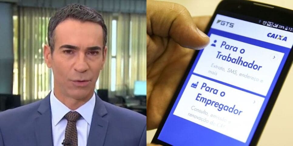 “Todo mês”: O anúncio de Tralli às pressas no JH ao confirmar liberação histórica do FGTS pela Caixa aos CLTs