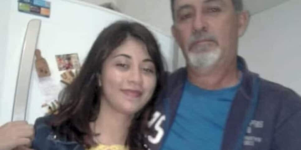 Yasmin Santos, de 25 anos, e o pai dela, Francisco Xavier, de 60 anos. (Reprodução/G1) Yasmin Santos, de 25 anos, e o pai dela, Francisco Xavier, de 60 anos. (Reprodução/G1)