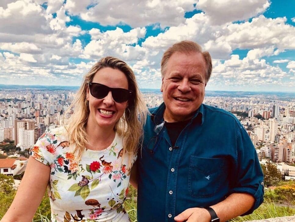 Âncora Chico Pinheiro e Leda Rielli - Foto Internet