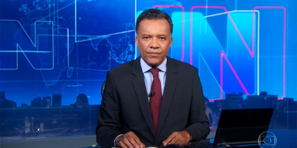 Heraldo Pereira no Jornal Nacional (Foto: Divulgação/ TV Globo) Heraldo Pereira no Jornal Nacional (Foto: Divulgação/ TV Globo)