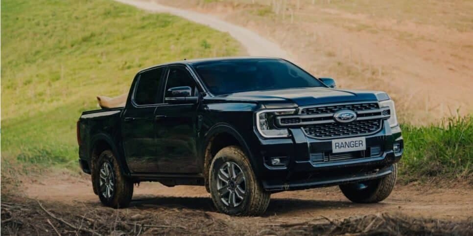 O modelo conta com a versão 4x2 e 4x4 (Reprodução: Ford/Divulgação) O modelo conta com a versão 4x2 e 4x4 (Reprodução: Ford/Divulgação)