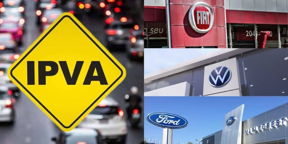 Livramento imediato: Acabou o IPVA, carros da Fiat, Ford, Volks arremessam o imposto de penhasco para sempre