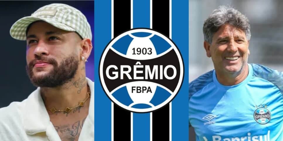 Assinado com Neymar e maior contrato da história do Grêmio: Negócio de 540 milhões chega como presente à Renato