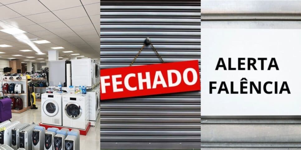 Lojas fechadas e R$ 200 milhões em dívidas: Empresa gigante de eletrodomésticos luta contra falência