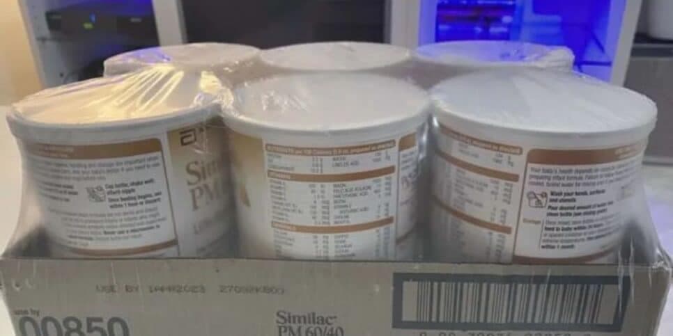 A SImilac foi uma das marcas afetadas (Reprodução: Ebay) A SImilac foi uma das marcas afetadas (Reprodução: Ebay)
