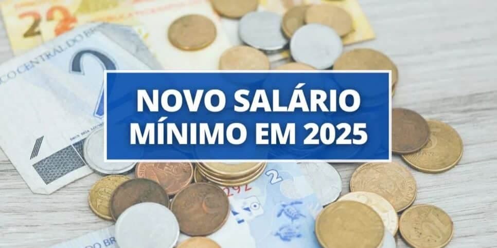 Salário mínimo 2025 - Foto: Internet Salário mínimo 2025 - Foto: Internet