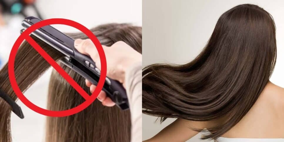 Fim da chapinha e danos: 6 passos naturais pra deixar o cabelo liso sem nenhuma fonte de calor em 20 minutos