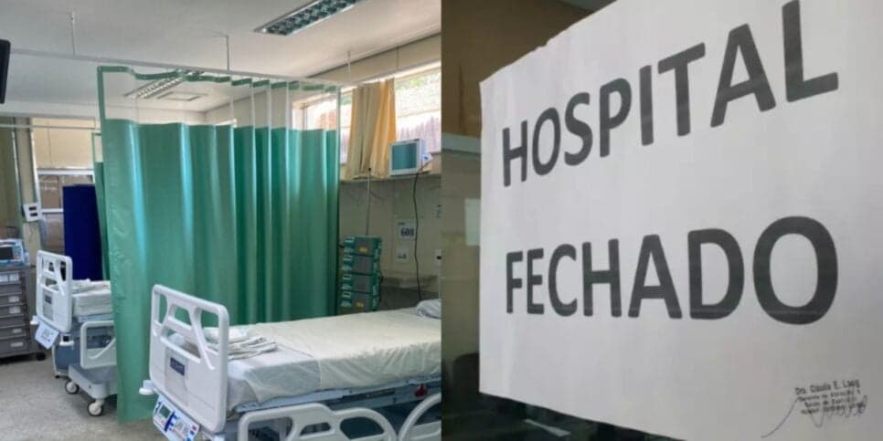 Falência e lacrado pela justiça: Hospital colossal é obrigado a encerrar as atividades após 50 anos no RJ