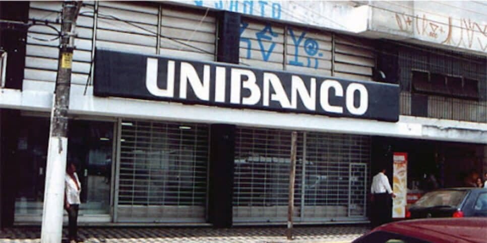 O Unibanco ficou com parte do Banco Nacional (Foto Reprodução/ Sindicato dos Bancários)