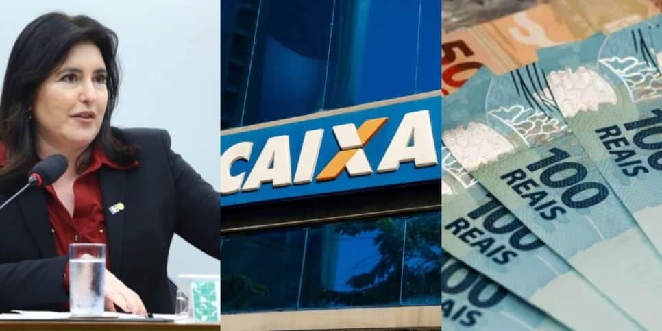 "Nada impede": Tebet faz anúncio urgente de nova lei da poupança dos CLT's atingindo a Caixa com mais de R$6mil