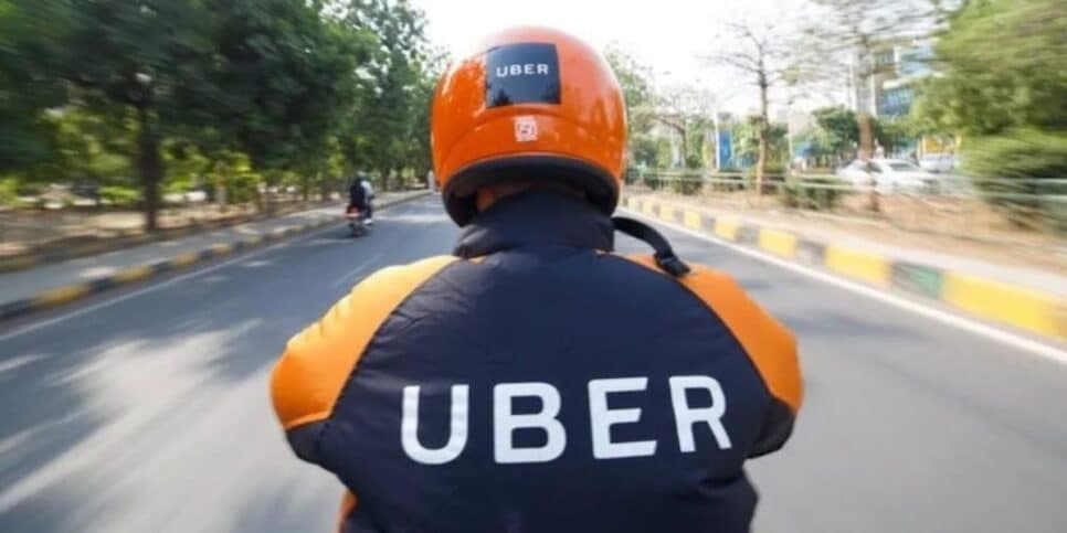 Moto Uber proibida na cidade de São Paulo (Reprodução: Uber/Divulgação) Moto Uber proibida na cidade de São Paulo (Reprodução: Uber/Divulgação)