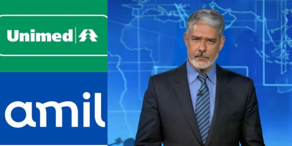 Cancelamento em massa na Amil, Unimed e+: Bonner paralisa o JN com nova lei dos convênios fechada por Arthur Lira