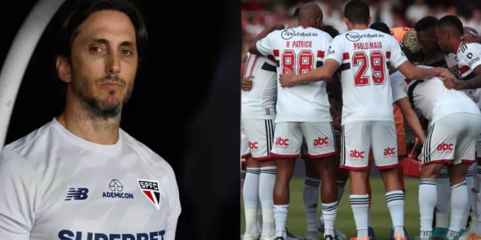 Luciano FORA e Galoppo dando adeus junto com Wellington: Julho começa com 3 terrores a Zubeldia no São Paulo