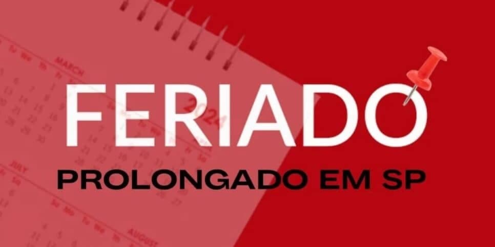 Em plena quinta: Feriado prolongado é decretado em SP no próximo dia 01/08 e paulistas soltam fogos de alegria