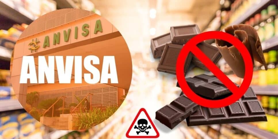 Anvisa e marcas de chocolates retiradas dos supermercados (Foto: Reprodução / Canva / Montagem TV Foco) Anvisa e marcas de chocolates retiradas dos supermercados (Foto: Reprodução / Canva / Montagem TV Foco)