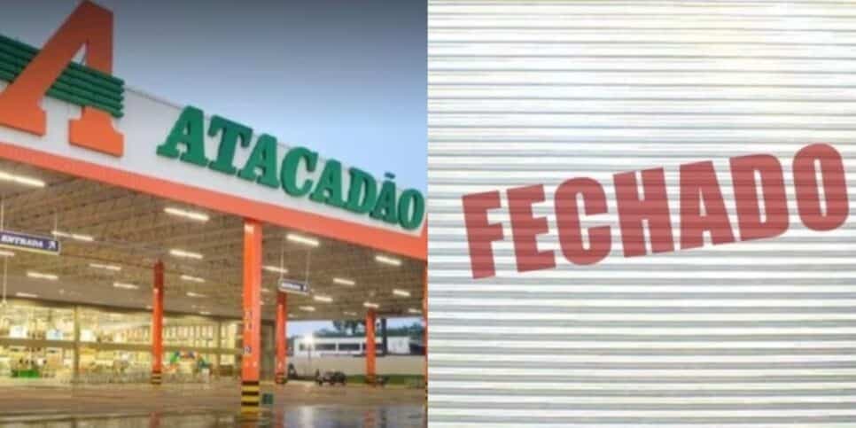 Fechamento de 15 unidades de supermercado, rival do Atacadão, em Belo Horizonte, MG, devasta clientes