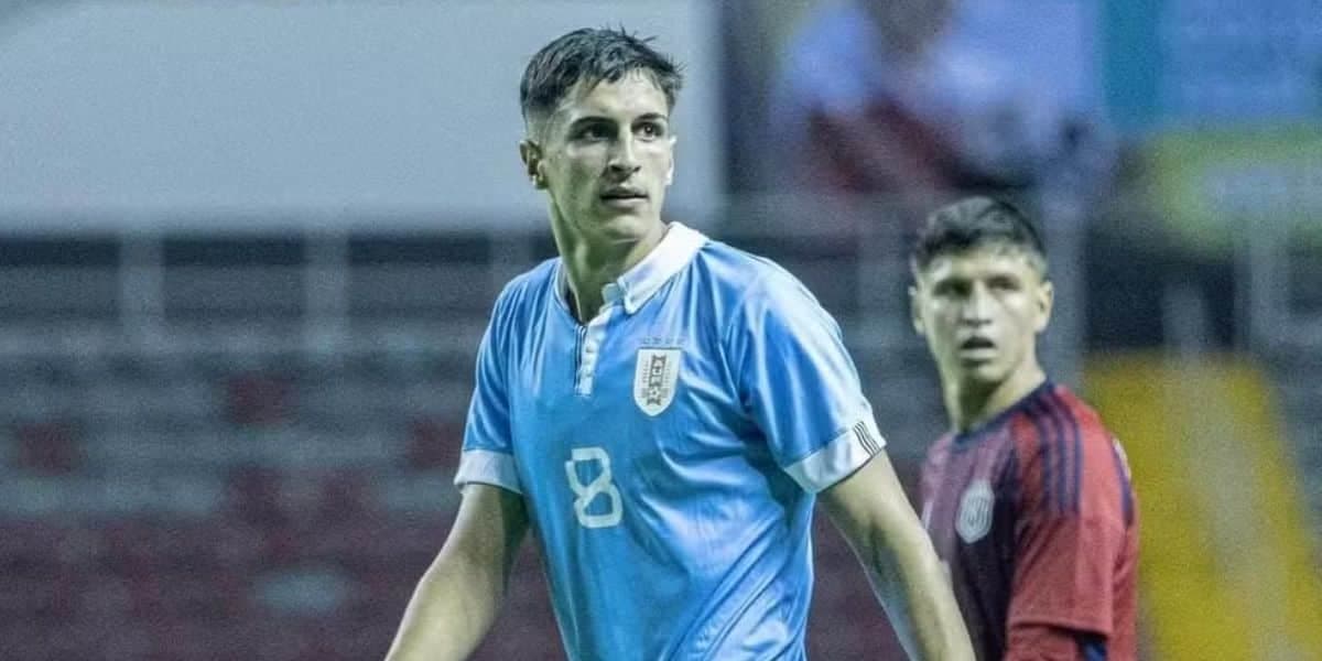 Facundo Bernal é do Fluminense (Reprodução: Uruguai/Divulgação)
