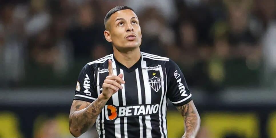 Guilherme Arana defende o Atlético-MG (Reprodução: Gilson Junio/AGIF) Guilherme Arana defende o Atlético-MG (Reprodução: Gilson Junio/AGIF)