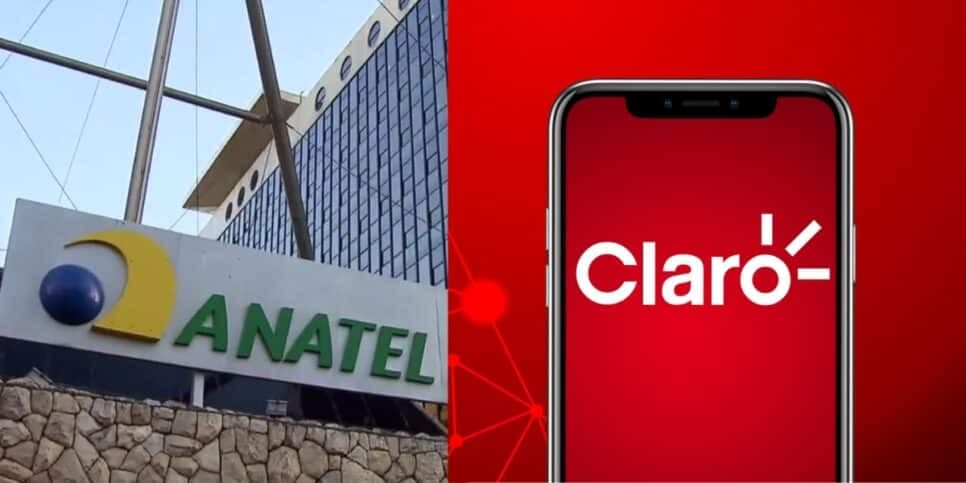 Anatel e Claro (Fotos: Reproduções / Globo / Internet) Anatel e Claro (Fotos: Reproduções / Globo / Internet)