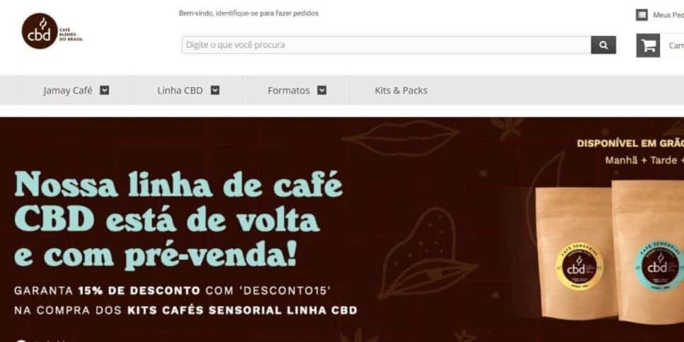 Anúncio da Café Blends do Brasil sobre a volta do produto (Foto Reprodução/Site oficial) Anúncio da Café Blends do Brasil sobre a volta do produto (Foto Reprodução/Site oficial)