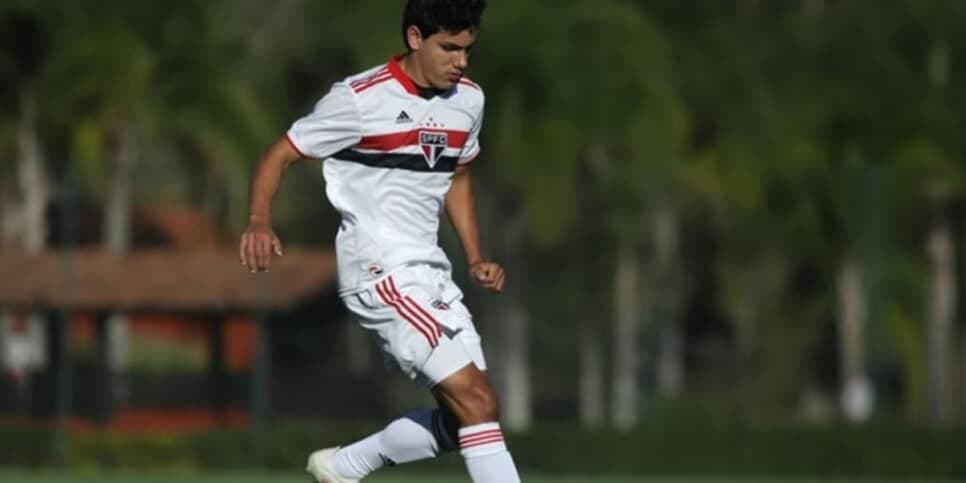 O jogador de futebol do São Paulo vem sendo observado pelo Internacional (Foto: Rahel Patrasso/Saopaulofc) O jogador de futebol do São Paulo vem sendo observado pelo Internacional (Foto: Rahel Patrasso/Saopaulofc)