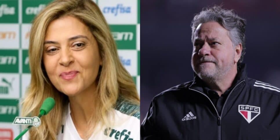 Casares aterrorizado: Leila age na calada e arma contrato de maior estrela do SP indo direito pro Palmeiras