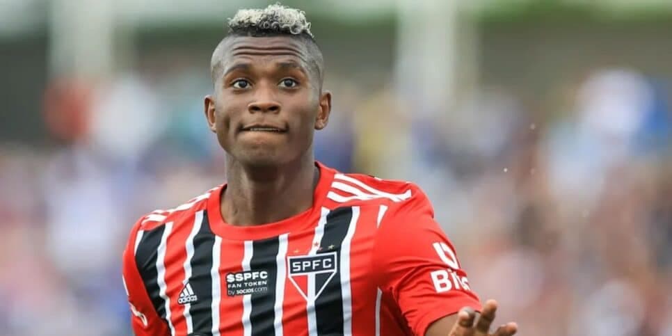 Orejuela foi uma das grandes decepções no São Paulo (Reprodução: Marcello Zambrana/AGIF) Orejuela foi uma das grandes decepções no São Paulo (Reprodução: Marcello Zambrana/AGIF)