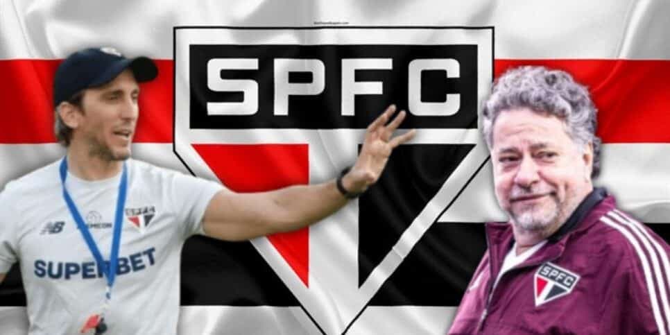 Craque de R$15M e +2: São Paulo crava 3 reforços pra impedir demissão de Zubeldía