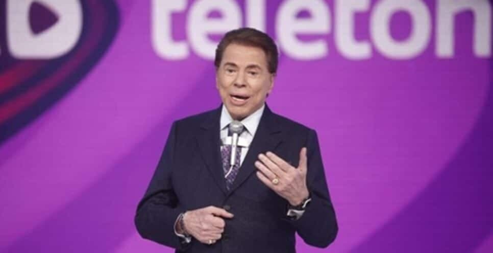 Silvio Santos apresentando o Teleton (Foto: Divulgação/ SBT) Silvio Santos apresentando o Teleton (Foto: Divulgação/ SBT)