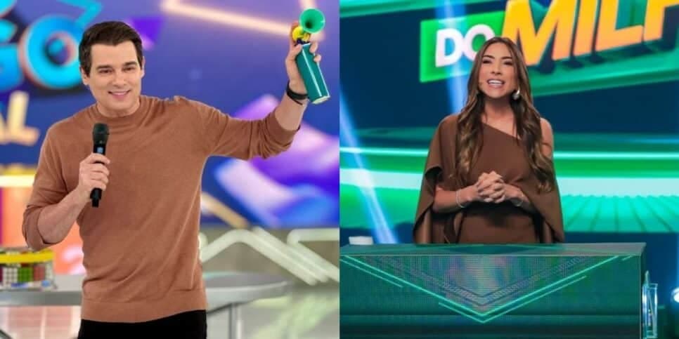 Patrícia e Celso fazem dupla explosiva e garantem vice isolada no SBT em domingo de ouro